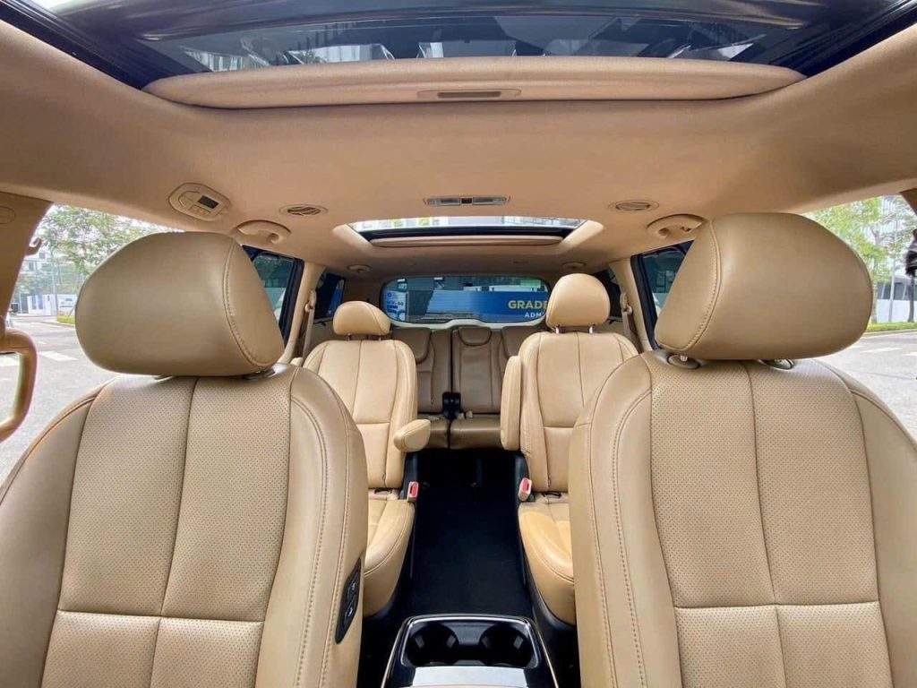 luxury private car with comfortable seats