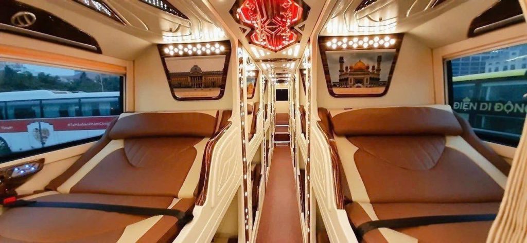 Ha Giang VIP Cabin sleeper bus - Bibi Ha Giang Loop Tour.